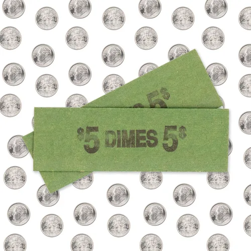 Miniatura 4 de Envoltorios planos para monedas, paquete sólido de 100