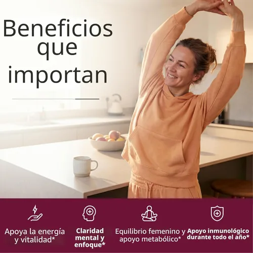 Miniatura 2 de Multivitamínico para mujeres – Multivitamínicos y multiminerales esenciales para mujeres 60 cápsulas líquidas con vitamina B12, A, D, C, zinc