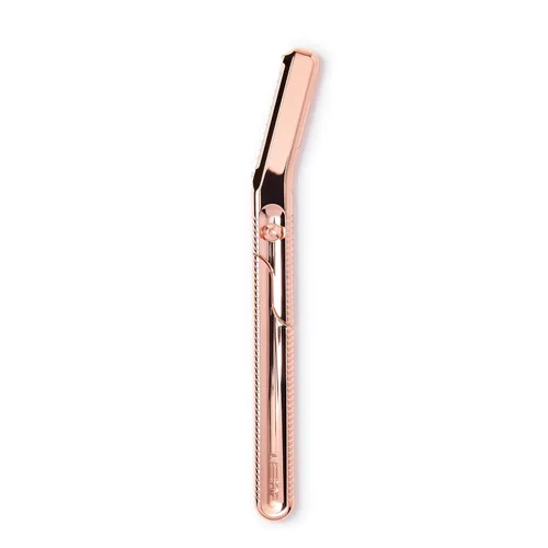 Miniatura 10 de Leaf Shave Leaf Dermaplaner, máquina de afeitar Dermaplane reutilizable de metal y herramienta exfoliante para mujeres, incluye clip de precisión