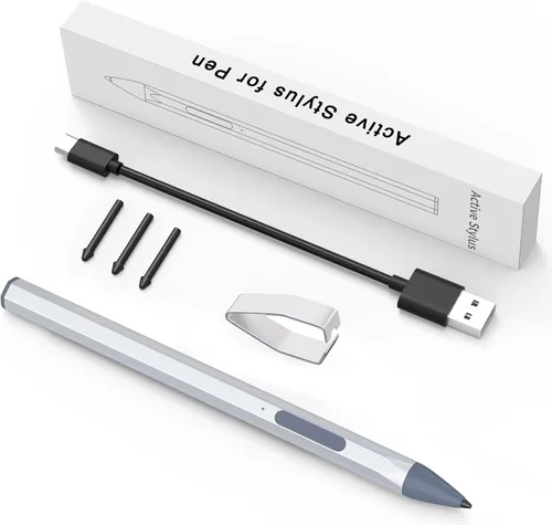 Miniatura 8 de ASUS - Lápiz óptico para transformador/Vivobook Flip/portátil, pantalla táctil, recargable, sensibilidad a la presión 4096, protocolo Microsoft MPP