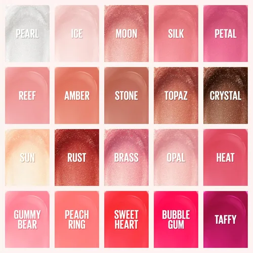 Miniatura 5 de Maybelline Lifter Gloss, Brillo de Labios Hidratante con Ácido Hialurónico, Alto Brillo para Labios Más Llenos, Perla, Perla Plateada Transparente