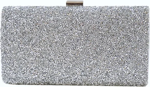 Miniatura 5 de Covelin Bolso de mano de mujer con diamantes de imitación de noche caliente