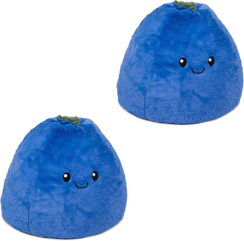 Miniatura 10 de Big Joe Silla Puf Clásica para Dormitorio de Niños y Rincón de Lectura, Azul Marino Fácil de Limpiar, Mezcla Duradera de Nylon y Poliéster, 2 Pies