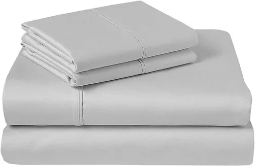 Miniatura 15 de Juego de sábanas bajeras de 4 piezas de 33 x 75 pulgadas, 100 % algodón, perfecto para cama de matrimonio estrecho, cama de campamento, cuna de Lino