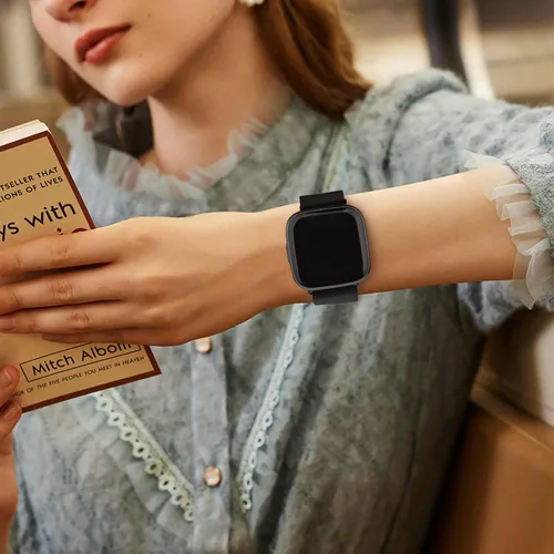 Miniatura 8 de Vanjua Correa de repuesto para Fitbit Versa 2, correa de repuesto para reloj inteligente Fitbit Versa 2 / Lite/SE