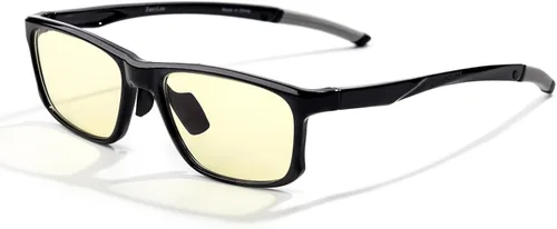ZanyLen Gafas de juego | Gafas de pantalla de computadora con bloqueo de luz azul | Protección antifatiga ocular para hombres y mujeres
