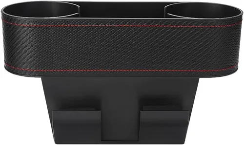 El portavasos para automóvil está hecho de plástico ABS, que es resistente y duradero con fuerte resistencia a los impactos, adecuado para almacenar