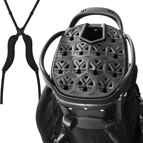 14 Way Golf Stand Bag for Men & Women, Lightweight Silent Hybrid Golf Bag with Club Lock Top, Oversized Putter Well, 8 Pockets, USB Port & Rain