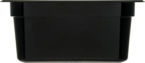 Miniatura 2 de Carlisle FoodService Products StorPlus Contenedor de almacenamiento de alimentos, bandeja de alimentos de tamaño medio para servir y almacenar Negro
