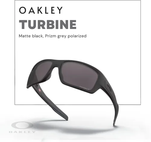 Miniatura 31 de Oakley Turbine OO9263 - Gafas de sol rectangulares para hombre, correa + paquete con kit de gafas de diseñador iWear