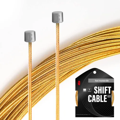 Miniatura 2 de CNC Pro Slick Cable de cambio de bicicleta pulido para Shimano/SRAM Bicicleta de montaña, bicicleta de carretera, cable de cambio de MTB 1.2X