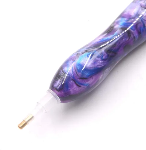 Miniatura 3 de Praise V Do Taladro de arte de pintura de diamante morado DotAccessories Tools Pen, herramienta selector de gemas de diamantes de imitación