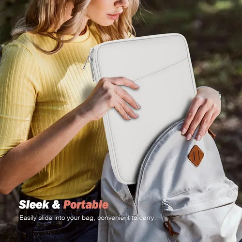 Miniatura 6 de MoKo Funda para tablet de 9 a 11 pulgadas, compatible con iPad Air M4/Pro M5 de 11 pulgadas, iPad A16 de 11 pulgadas, i-Pad 10/9/8/7th/Air 5/4th