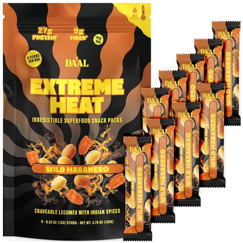 Miniatura 12 de Daal By Keen Aperitivos crujientes de frijol mungo – Chutney de búfalo – Proteína vegetal, alta en fibra, sin gluten, sin nueces – Mezclar