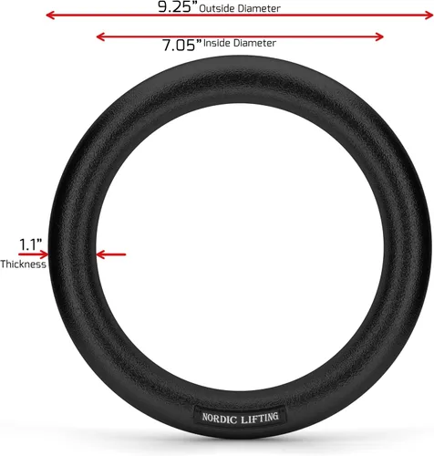 Miniatura 5 de Nordic Lifting Anillos y correas de gimnasia, resistentes para gimnasia, crossfit y entrenamiento de fitness, el mejor juego olímpico de gimnasio