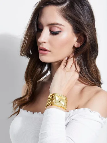 Miniatura 2 de GUESS Women's Analog Display Quartz Gold Watch
