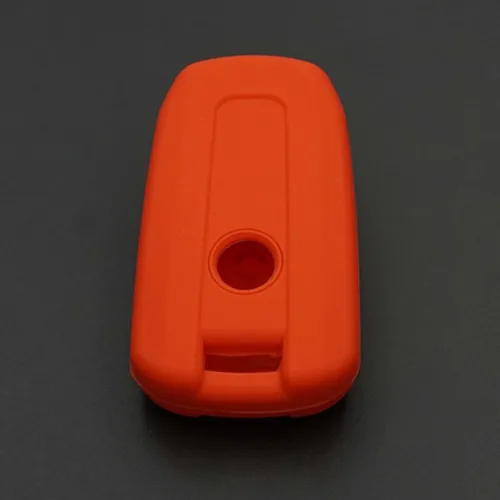 Miniatura 3 de Funda de llave de coche para SsangYong TIVOLAN ACTYON Kyron Korando Rodius, funda de silicona para llave de coche de 4 botones