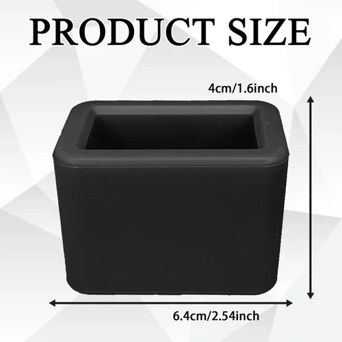 Miniatura 2 de 2 extensores de cinturón de seguridad para asiento elevador, soporte de hebilla de cinturón de seguridad trasero de silicona que facilita el acceso