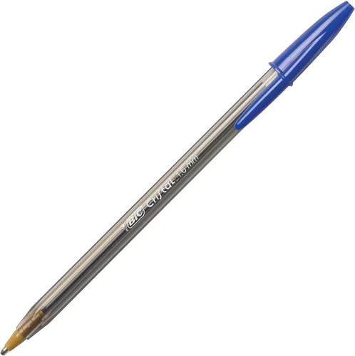 Miniatura 4 de BIC Cristal Xtra Bold Bolígrafos de punta extra gruesa (1.6mm), tinta azul, paquete de 24 unidades, bolígrafos perfectos para líneas vívidas y Azul