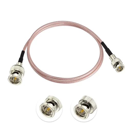 Miniatura 9 de BINGFU Mini BNC macho a BNC hembra Vedio SDI Cable 75 ohmios 12 pulgadas para HD 3G SDI grabadora cámara monitor convertidor router audio