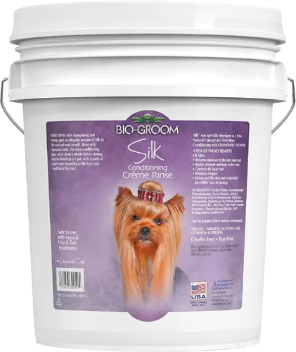 Miniatura 9 de Bio-Groom Silk Creme Rinse - Acondicionador para perros, acondicionador para cachorros, acondicionador desenredante para perros, acondicionador
