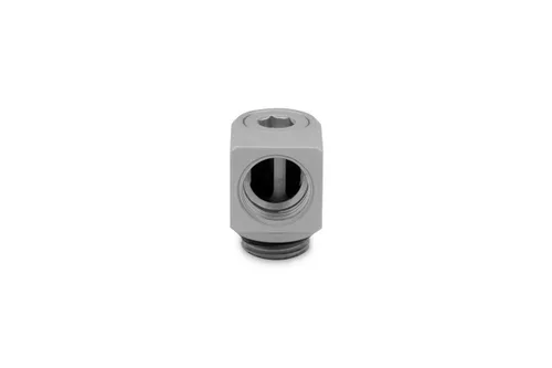 Miniatura 3 de EKWB EK-Quantum Torque Micro Rotary 90 grados de montaje en ángulo, titanio satinado