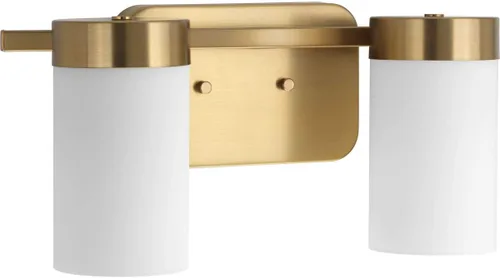 Miniatura 3 de Progress Lighting P300021-109 Elevate Baño de dos luces, Bronce