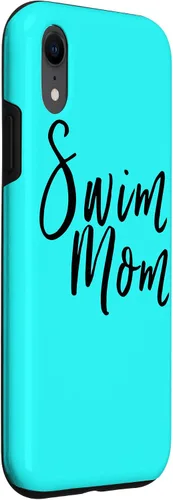 Miniatura 3 de Funda para iPhone XR Natación Mamá Divertida Natación Madre Padres