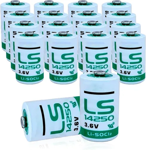Miniatura 11 de Paquete de 2 baterías de litio LS14250 1/2 AA 3.6V 1200mAh reemplazo para batería LS14250 LS 14250 C de alta capacidad