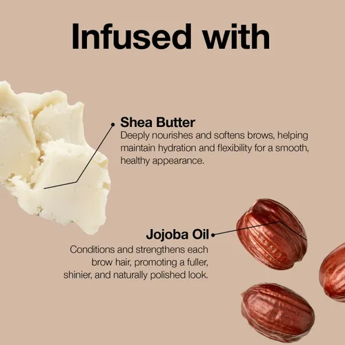 Miniatura 4 de Palladio Polvo para Cejas, Polvo Suave y Natural para Cejas con Aceite de Jojoba y Manteca de Karité, Ayuda a Mejorar y Definir las Cejas