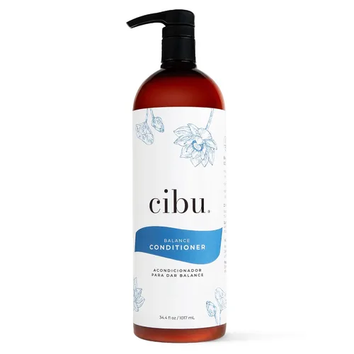 CIBU Balance Conditioner 30072 Fórmula rica en nutrientes hidrata, fortalece y repara el cabello seco | Sin sulfatos para todo tipo de