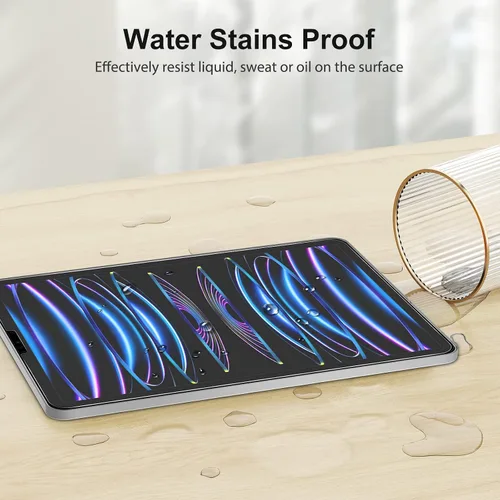 Miniatura 7 de SPARIN Paquete de 3 protectores de pantalla para iPad Air de 5ª y 4ª generación de 10.9 pulgadas (Air 5/4) 2022/2020, iPad Pro de 11 pulgadas