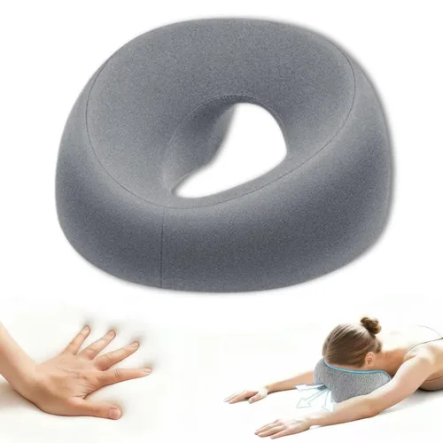 Miniatura 11 de Reposacabezas de masaje facial para cama, almohada boca abajo, masaje para dormir, almohada BBL después de la cirugía, recuperación posterior a