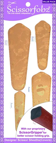 Miniatura 63 de Fundas protectoras para tijeras de diseño, para pequeñas tijeras de bordado, color verde mar, #SS-7