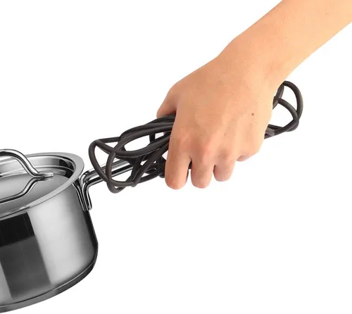Miniatura 8 de ME.FAN Salvamanteles de silicona – Almohadillas calientes de cocina para ollas y platos – Salvamanteles aislados para tetera – Flexible, duradero