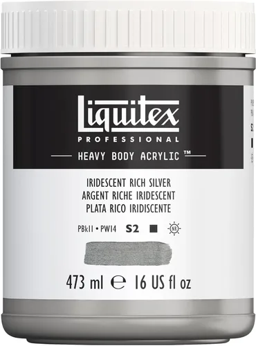 Miniatura 7 de Liquitex Pintura Acrílica Profesional de Cuerpo Pesado, Tubo de 2 oz (59ml), Rojo Fluorescente