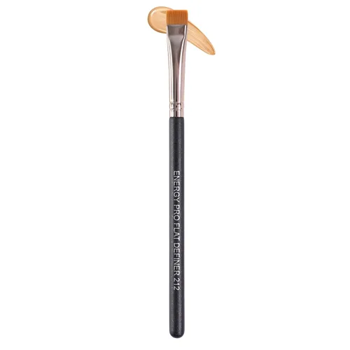 Miniatura 19 de ENERGY Brocha de base para maquillaje líquido, cepillo bronceador sintético profesional para cobertura completa, crema en polvo, cosméticos, mezcla