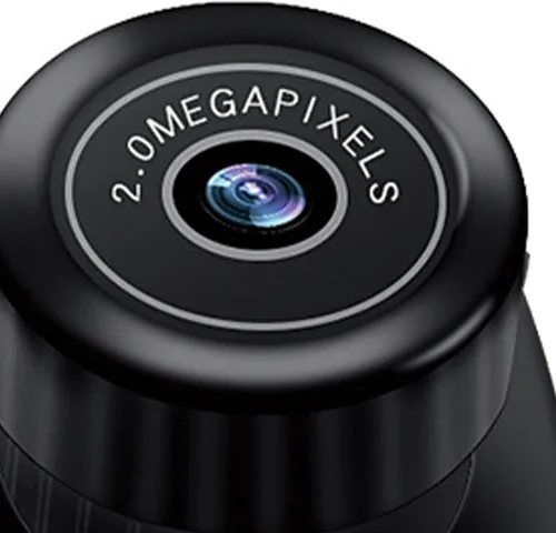 Miniatura 9 de Rosvola Cámara de acción pequeña, batería recargable para cámara de video HD de 200,000 píxeles con cable de datos para vlogging de fotos en vivo