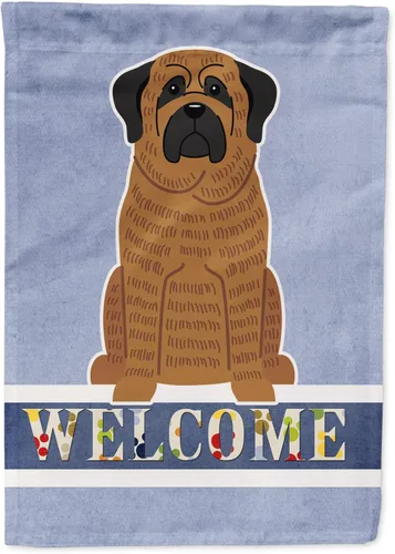 Miniatura 119 de Caroline's Treasures BB5622GF Airedale - Bandera de bienvenida para jardín, bandera decorativa para patio, exteriores, patio, parterres