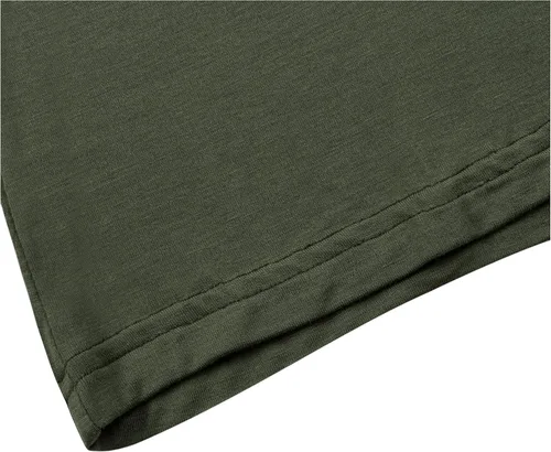 Miniatura 6 de OThread & Co. Camiseta de manga larga con cuello en V, para mujer, con capa básica, de licra