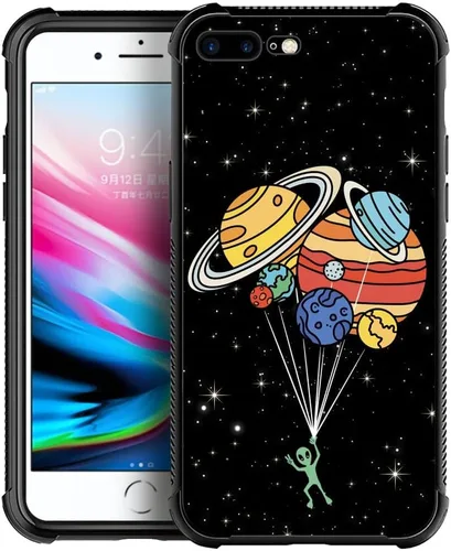 Miniatura 18 de Funda compatible con Google Pixel 4A 5G, sistema solar de globo alienígena, diseño de patrón increíble, a prueba de golpes, antiarañazos, carcasa