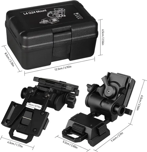 Miniatura 4 de Gafas de visión nocturna NVG montaje para casco de metal L4G24 PVS15/18 Negro