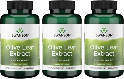 Miniatura 9 de Swanson Extracto de hoja de olivo Suplemento de salud inmune y cardiovascular para adultos que buscan apoyo inmunológico durante todo el año - 20%
