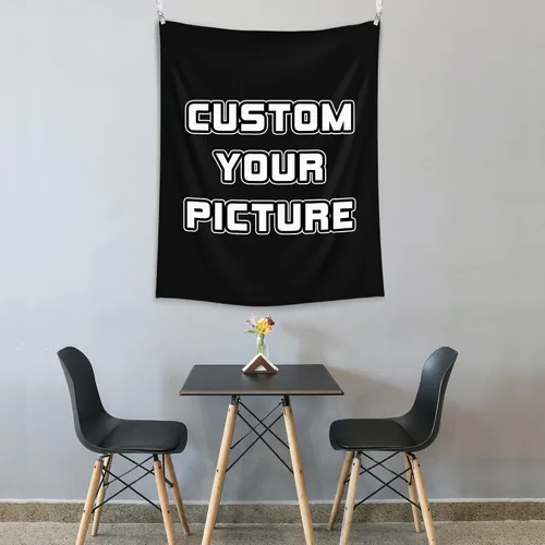 Miniatura 9 de BLINGPAINTING Tapiz personalizado para cargar imágenes personalizables, telón de fondo personalizado, crea tu propio tapiz para colgar en la pared