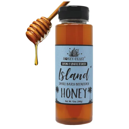 Miniatura 59 de Honey Feast, Miel de Flor Silvestre, 12 Onza