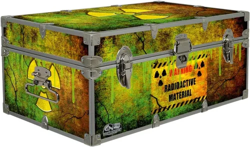 Miniatura 11 de C&N Footlockers Troncos de almacenamiento de diseñador – Temas de alta tecnología – 32 x 18 x 13.5 pulgadas – Duradero y construido para durar
