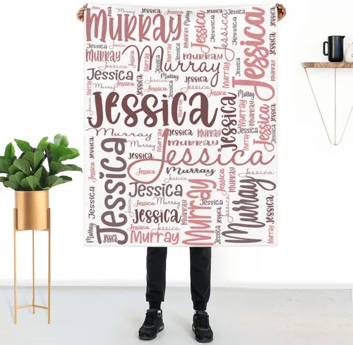 Miniatura 10 de Mantas de bebé personalizadas para niñas y niños con nombre, mantas personalizadas para niños, artículos de bebé personalizados, regalos Elefante