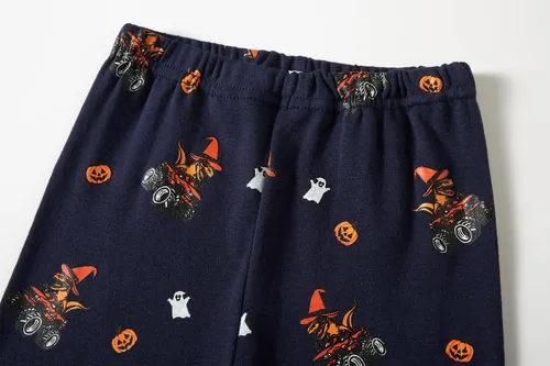 Miniatura 62 de Demifill Conjunto de pijamas de Halloween para niños y niñas, pijamas de Navidad, ropa de dormir para niños y niñas