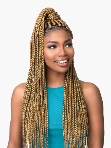 Miniatura 35 de Sensationnel Ruwa - Cabello trenzado preestirado, 3 x 48 pulgadas, repelente al agua, kanekalon, de secado rápido, sintético, sin picazón
