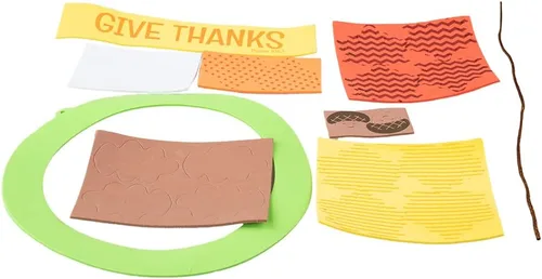 Miniatura 2 de Craft County Kits de manualidades con temática de Acción de Gracias, proyectos de arte para las fiestas, manualidades de corona de agradecimiento